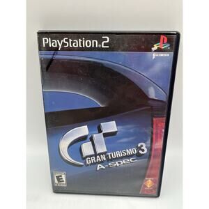 Gran Turismo 3 A-spec PlayStation 2 2006) Cib Cleaned & Tested